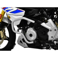Zieger 10004761 Lower Crashbars, Silver For BMW G310R (2017-2019) -MotorVision Store zieger 10004761 lower crashbars black image3