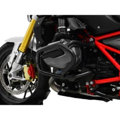 Zieger 10005005 Lower Crashbars, Black For BMW R1200R (2015-) -MotorVision Store zieger 10005005 lower crashbars black image3