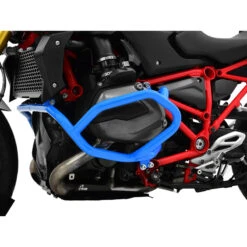 Zieger 10005006 Lower Crashbars, Blue For BMW R1200R (2015-)