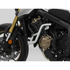 Zieger 10005242 Crashbars, Silver For Honda CB650R (2019-) -MotorVision Store zieger 10005242 crashbars silver image3